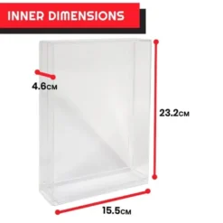 Acryl Display Cases 2er-Pack für Actionfiguren