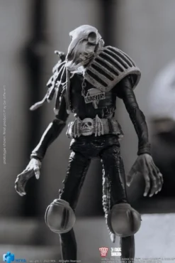 2000 AD Exquisite Mini Actionfigur 1/18 Black and White Judge Mortis