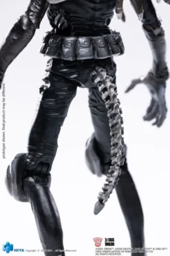 2000 AD Exquisite Mini Actionfigur 1/18 Black and White Judge Mortis