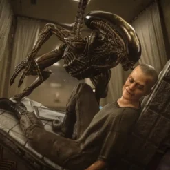 Alien 3 Ellen Ripley And Dog Alien 1/10 Statue