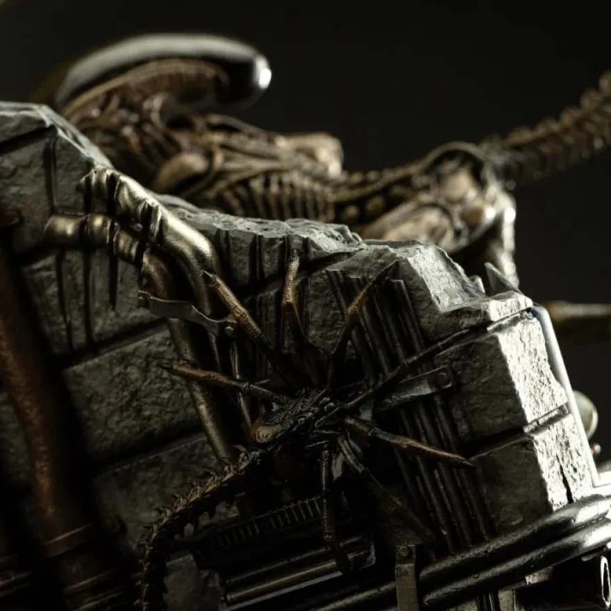 Alien 3 Ellen Ripley And Dog Alien 1/10 Statue