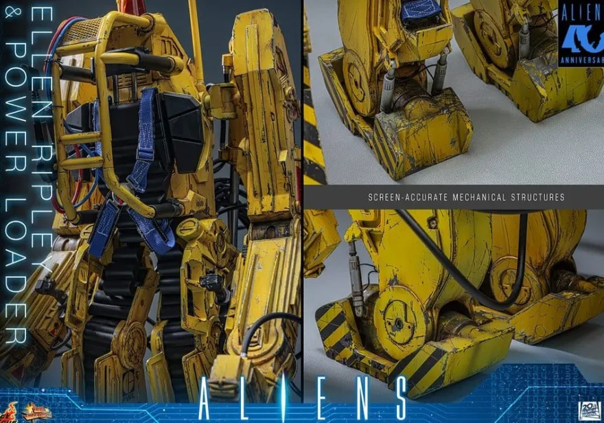 Alien Movie Masterpiece Figuren Set 1/6 Ellen Ripley und Power Loader 52 cm