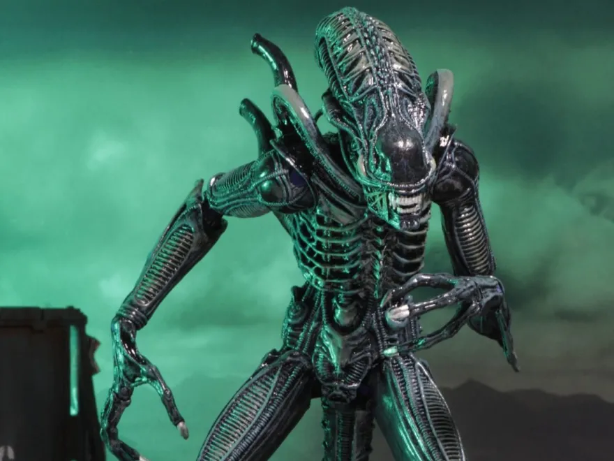 Aliens Alien Warrior Blue 1986 Ultimate Actionfigur