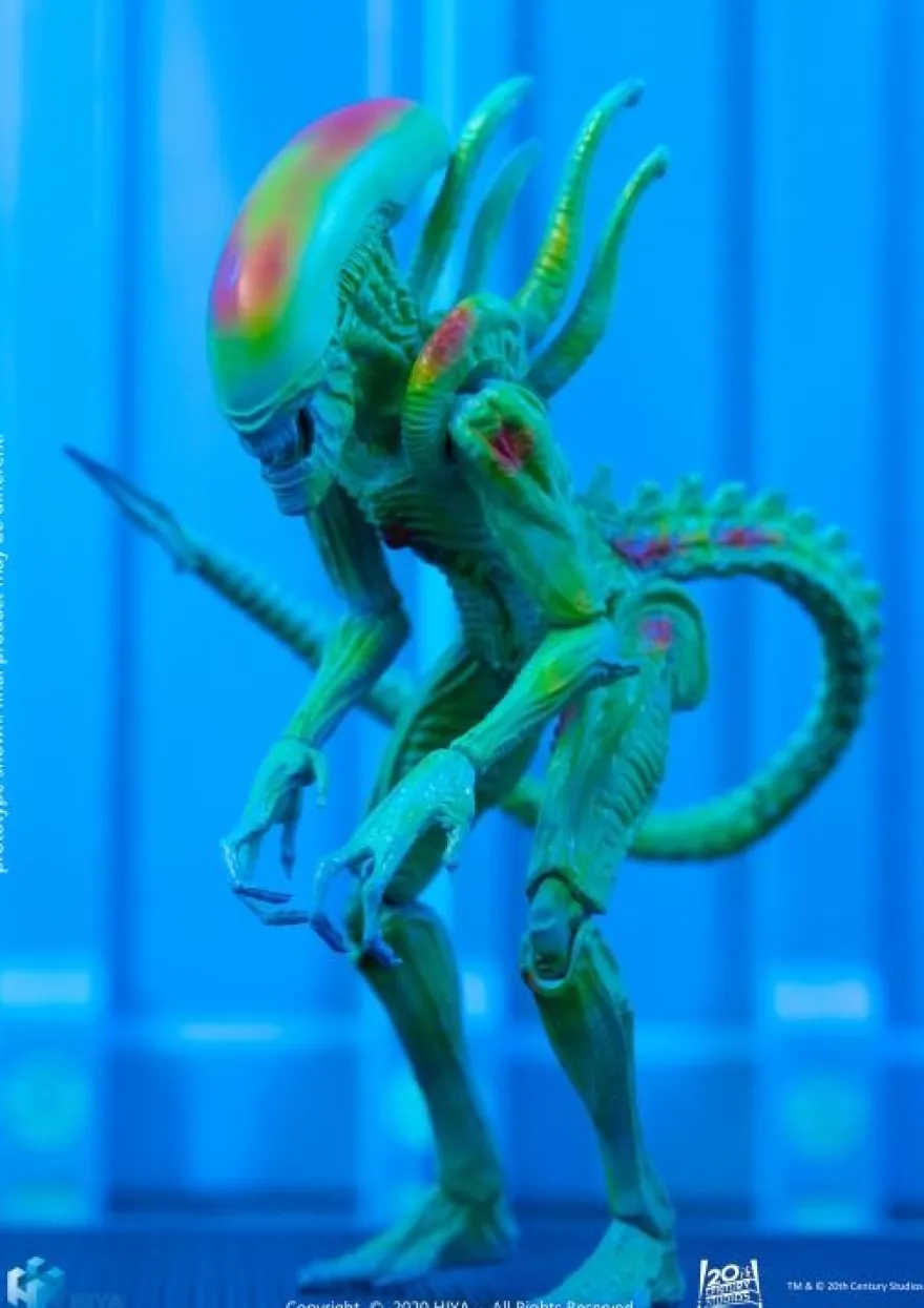 Alien vs. Predator Actionfigur 1/18 Alien Warrior (Thermal Vision) Exclusive