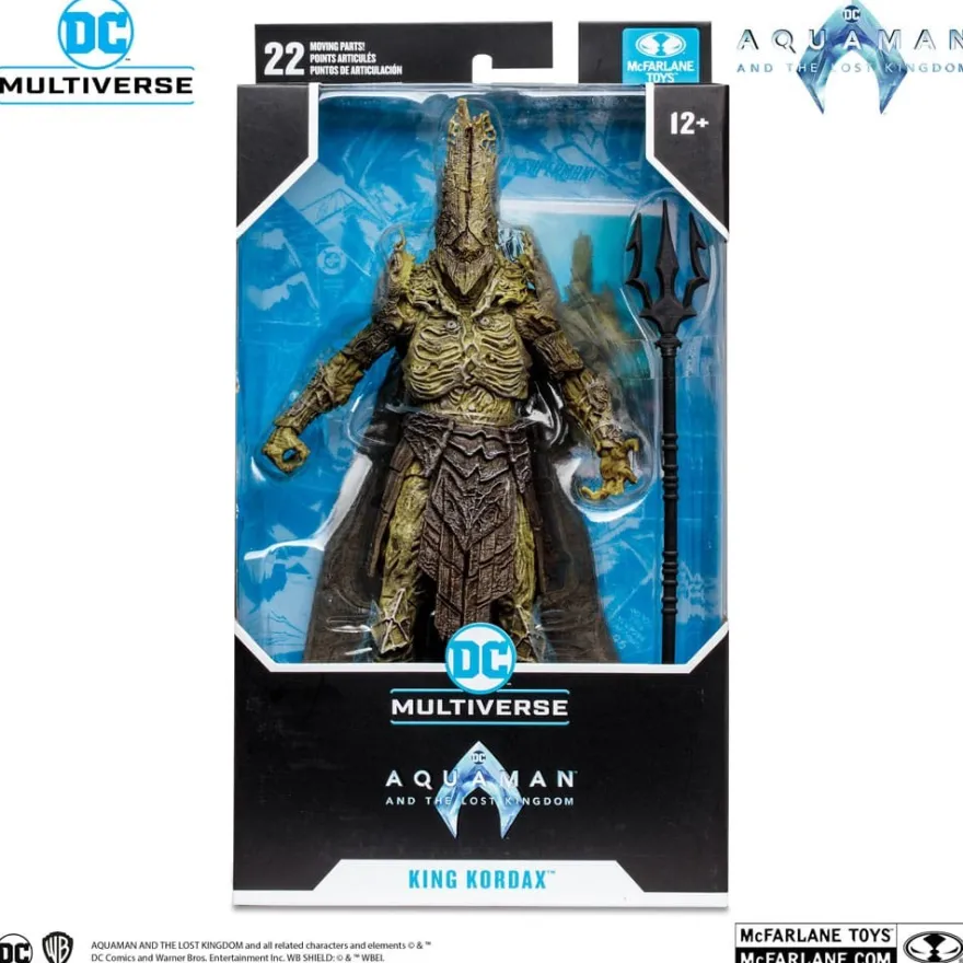Aquaman and the Lost Kingdom DC Multiverse Actionfigur King Kordax 18 cm