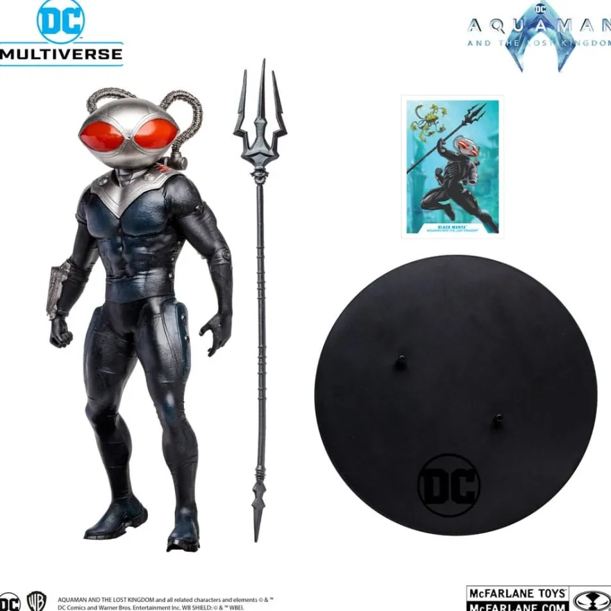 Aquaman and the Lost Kingdom DC Multiverse Megafig Actionfigur Black Manta 30 cm