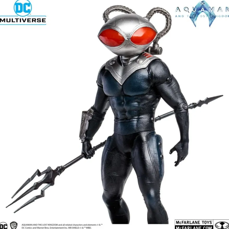 Aquaman and the Lost Kingdom DC Multiverse Megafig Actionfigur Black Manta 30 cm
