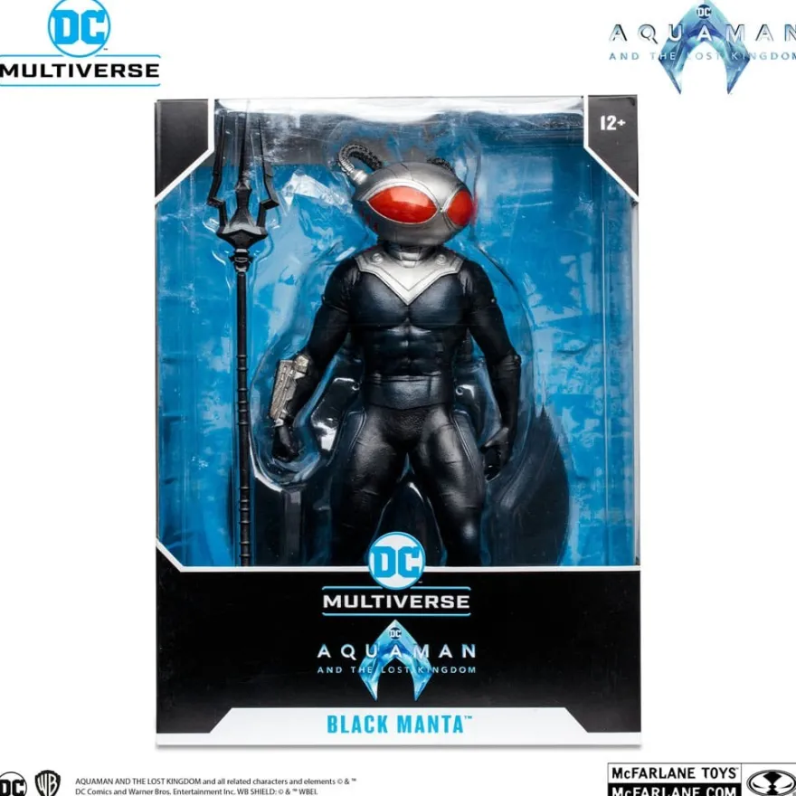 Aquaman and the Lost Kingdom DC Multiverse Megafig Actionfigur Black Manta 30 cm