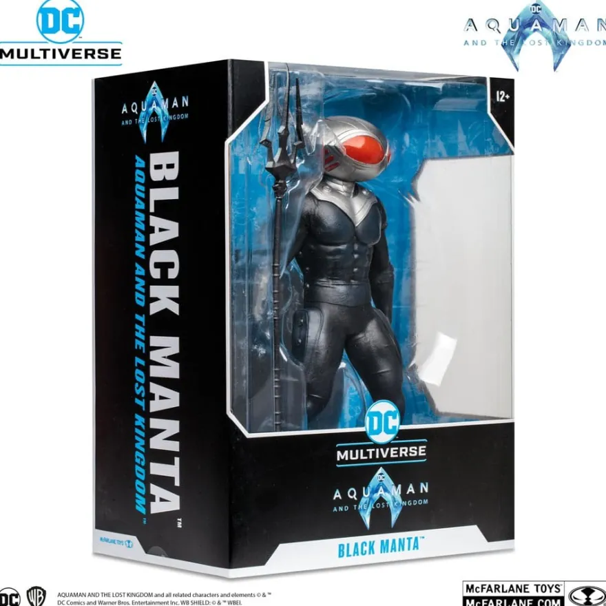 Aquaman and the Lost Kingdom DC Multiverse Megafig Actionfigur Black Manta 30 cm