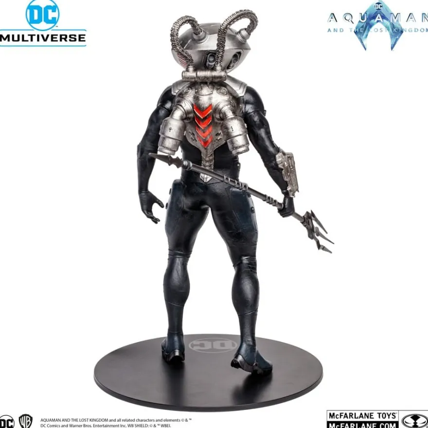 Aquaman and the Lost Kingdom DC Multiverse Megafig Actionfigur Black Manta 30 cm