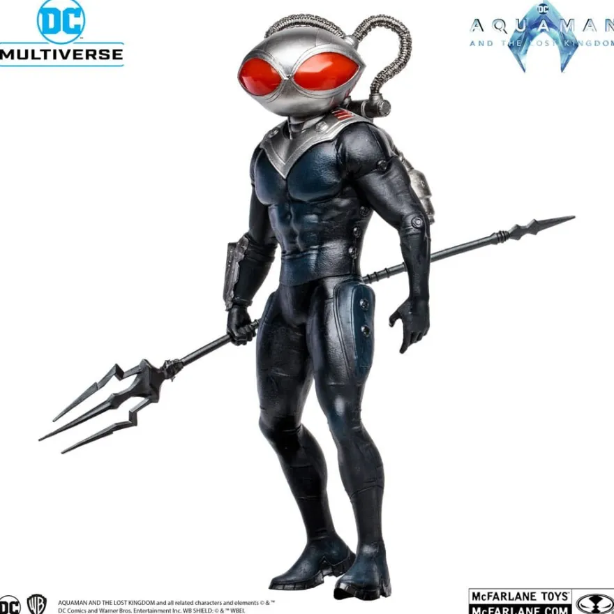 Aquaman and the Lost Kingdom DC Multiverse Megafig Actionfigur Black Manta 30 cm