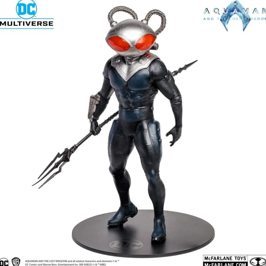 Aquaman and the Lost Kingdom DC Multiverse Megafig Actionfigur Black Manta 30 cm