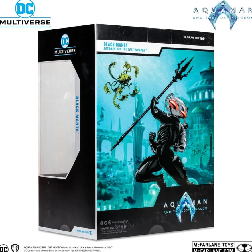 Aquaman and the Lost Kingdom DC Multiverse Megafig Actionfigur Black Manta 30 cm