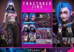 Arcane Actionfigur 1/6 Fractured Jinx 28 cm