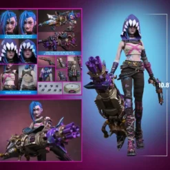 Arcane Actionfigur 1/6 Fractured Jinx 28 cm