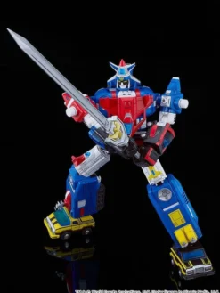 Armored Fleet Dairugger XV Moderoid Plastic Model Kit Dairugger XV 20 cm