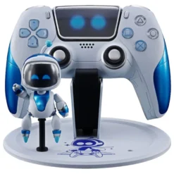 Astro Bot Chogokin Actionfigur Astro Bot & Dual Speeder