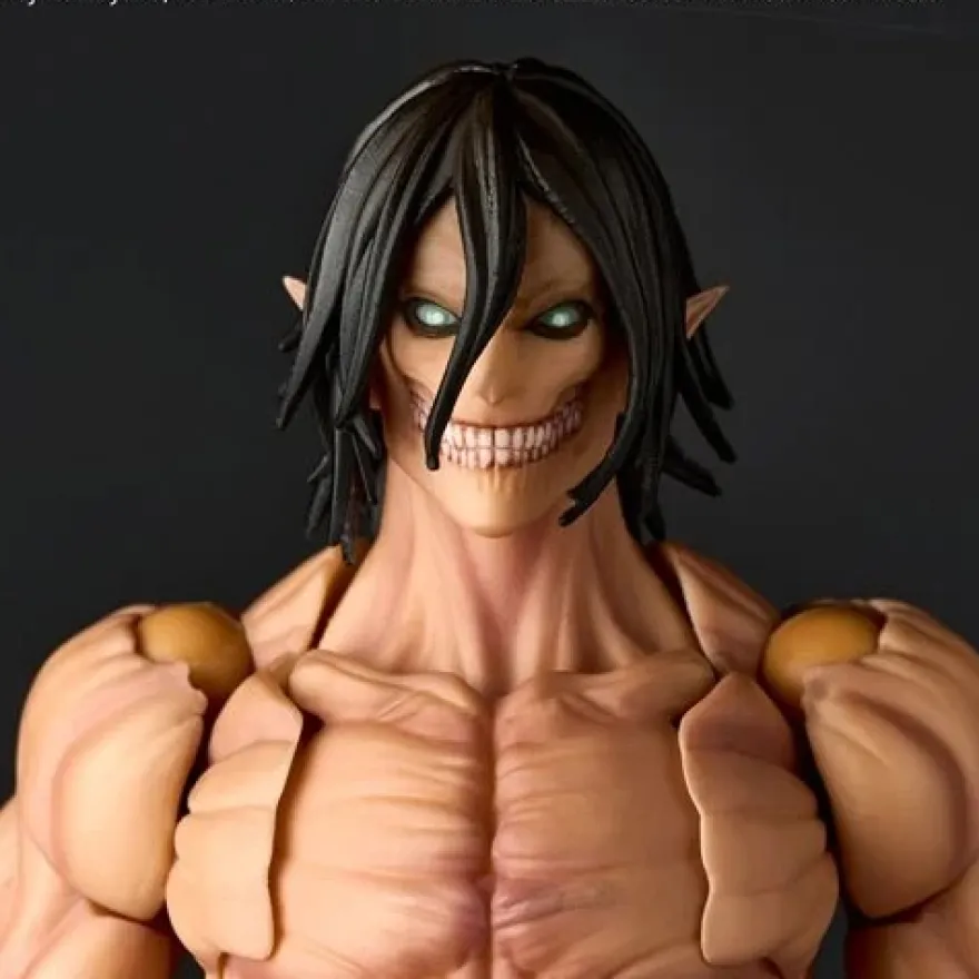 Attack on Titan Eren Yeager Titan Revoltech Amazing Yamaguchi Actionfigur