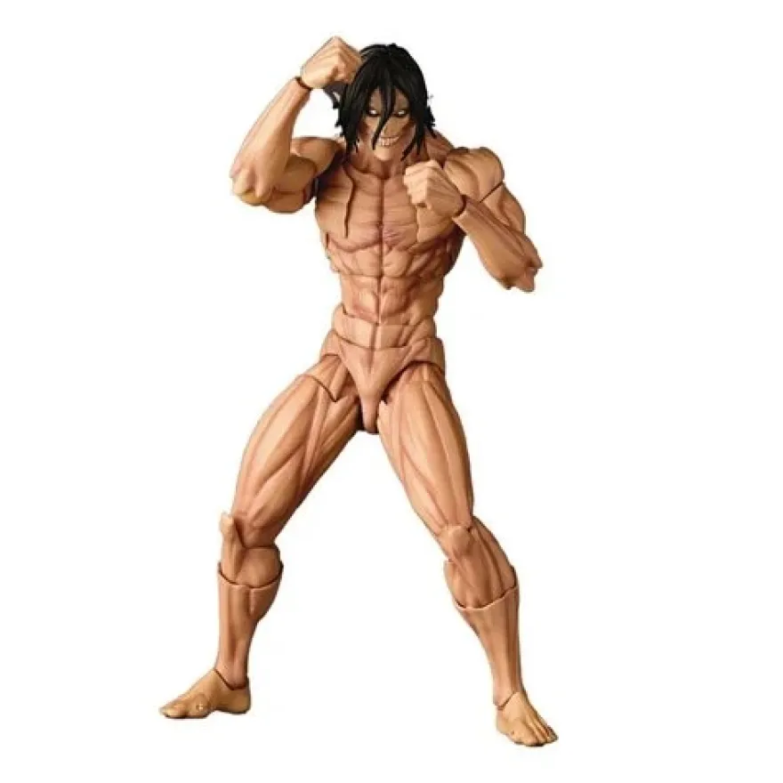 Attack on Titan Eren Yeager Titan Revoltech Amazing Yamaguchi Actionfigur