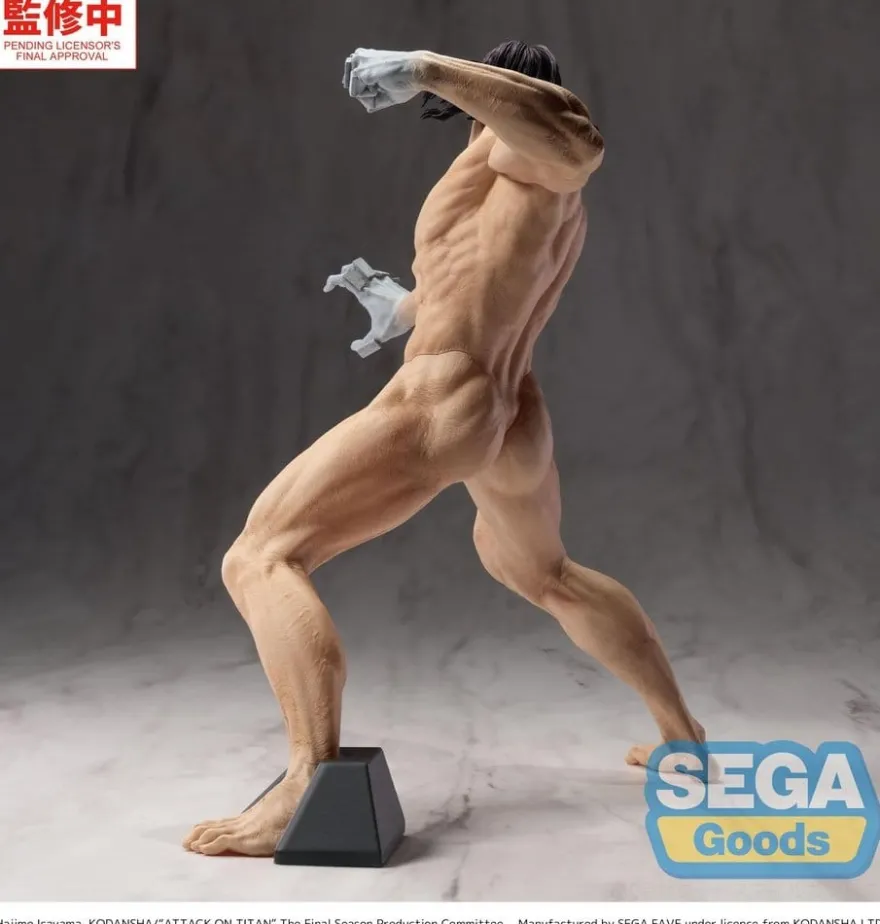 Attack on Titan GigantiX PVC Figur Eren Yeager Attack Titan Ver. 25 cm
