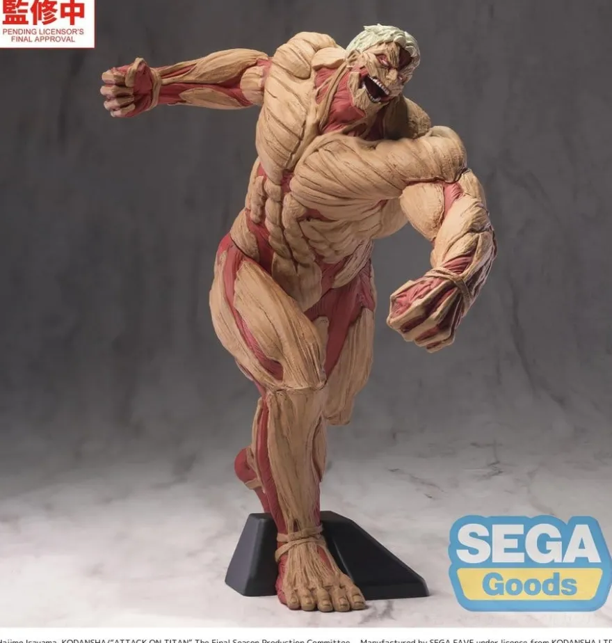 Attack on Titan GigantiX PVC Figur Reiner Braun Armored Titan Ver. 25 cm