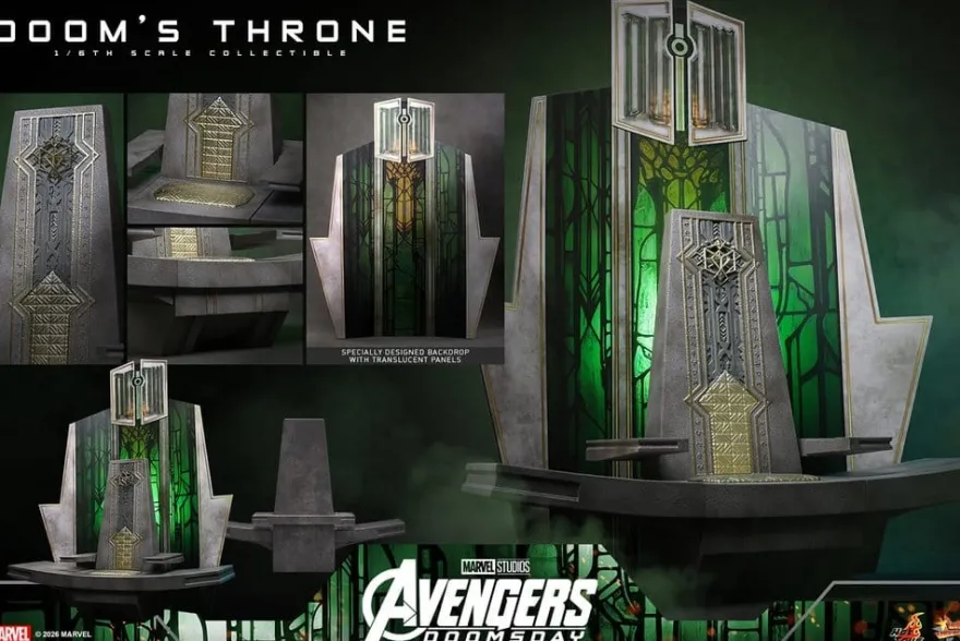 Avengers: Doomsday Movie Masterpiece Actionfiguren-Zubehör 1/6 Doom's Thron 33 cm
