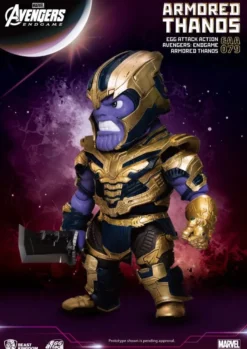 Avengers Endgame 'Egg Attack Action' Figur Armored Thanos