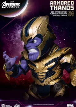 Avengers Endgame 'Egg Attack Action' Figur Armored Thanos