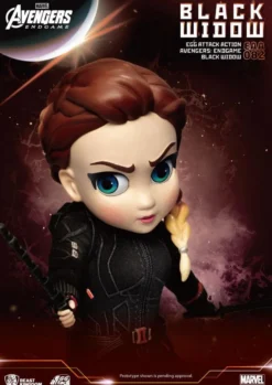 Avengers Endgame 'Egg Attack Action' Figur Black Widow