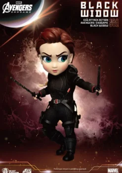 Avengers Endgame 'Egg Attack Action' Figur Black Widow