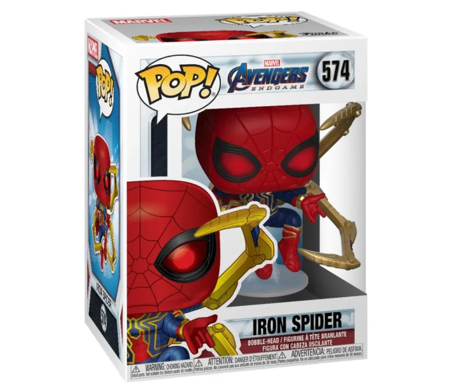 Avengers Endgame Funko Pop! Vinylfigur Iron Spider (with Nano Gauntlet) 574