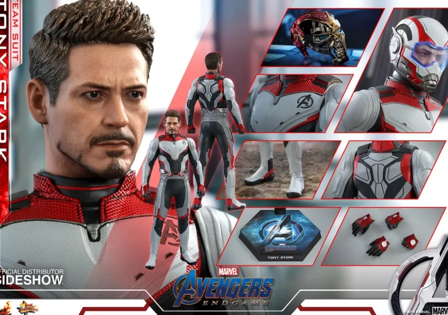 Avengers Endgame Movie Masterpiece Actionfigur 1/6 Tony Stark (Team Suit)