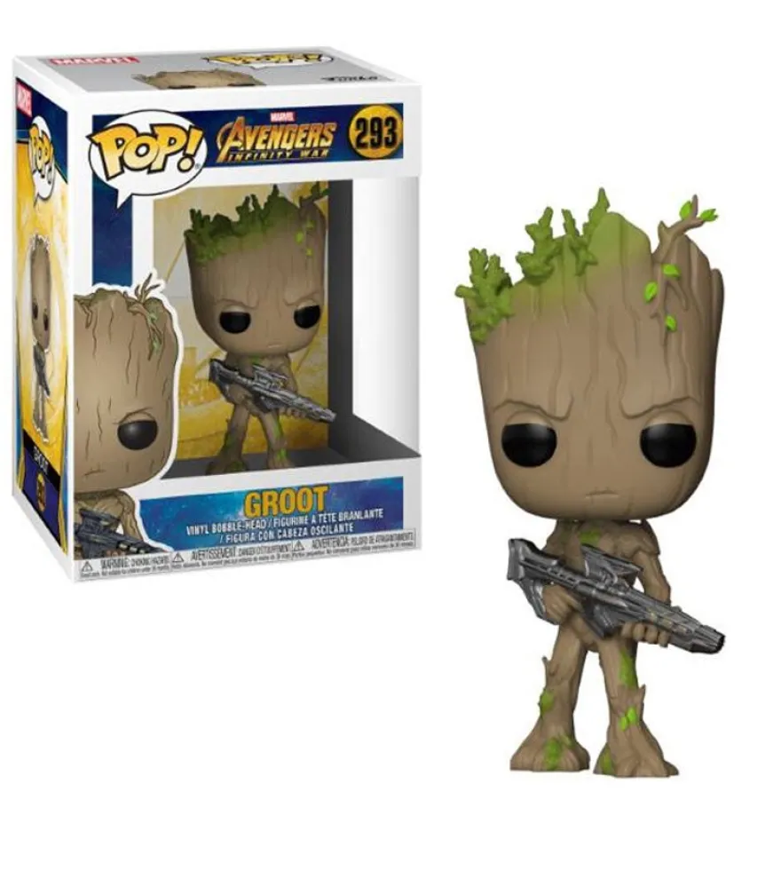Avengers Infinity War POP! Movies Vinyl Figur Groot #293 9 cm