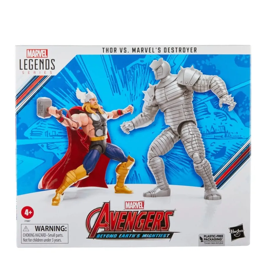 Avengers Marvel Legends Action Figures Thor vs. Marvel's Destroyer 15 cm