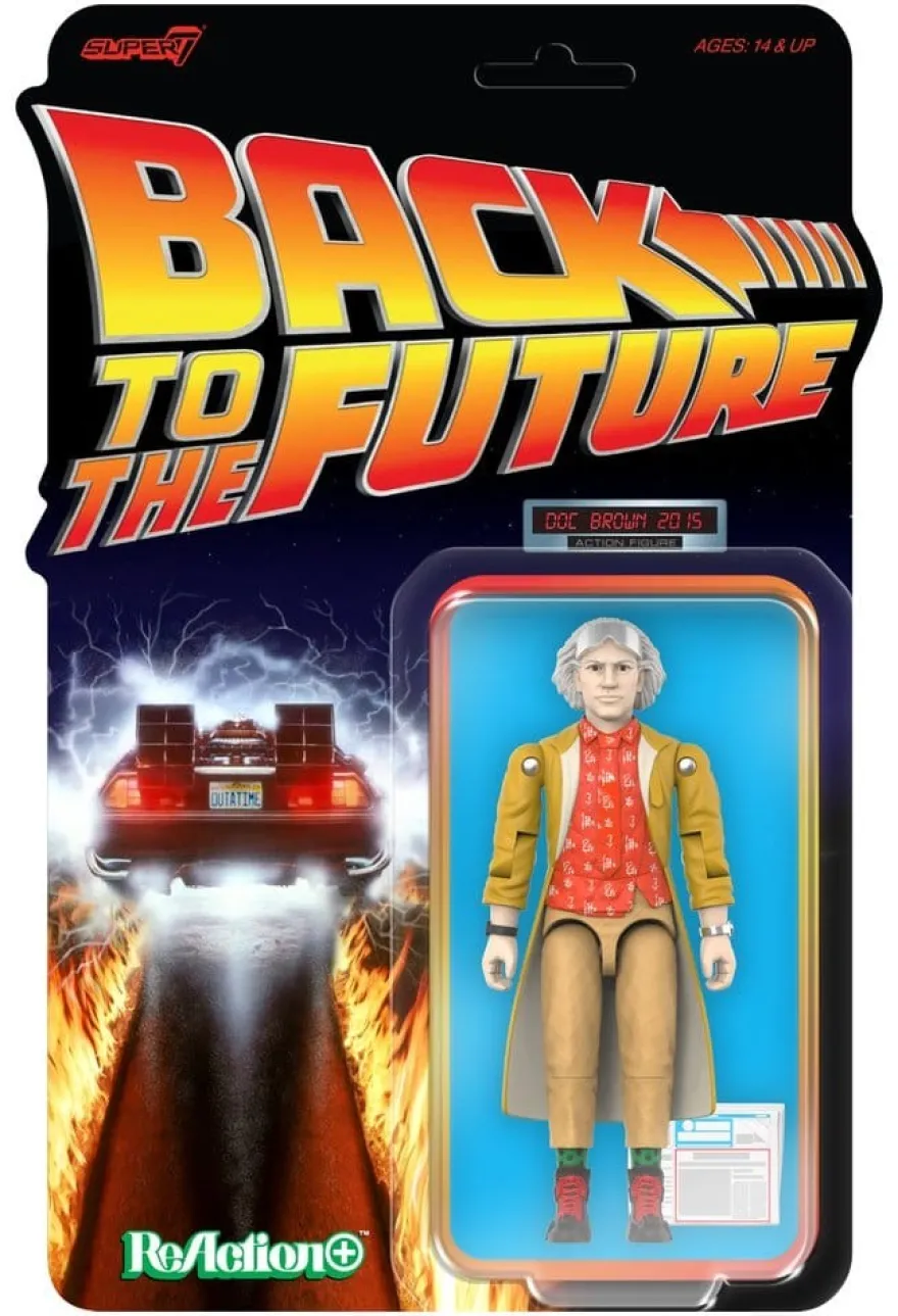 Back to the Future ReAction+ Actionfigur Wave 02 Dr. Emmett Brown (2015)