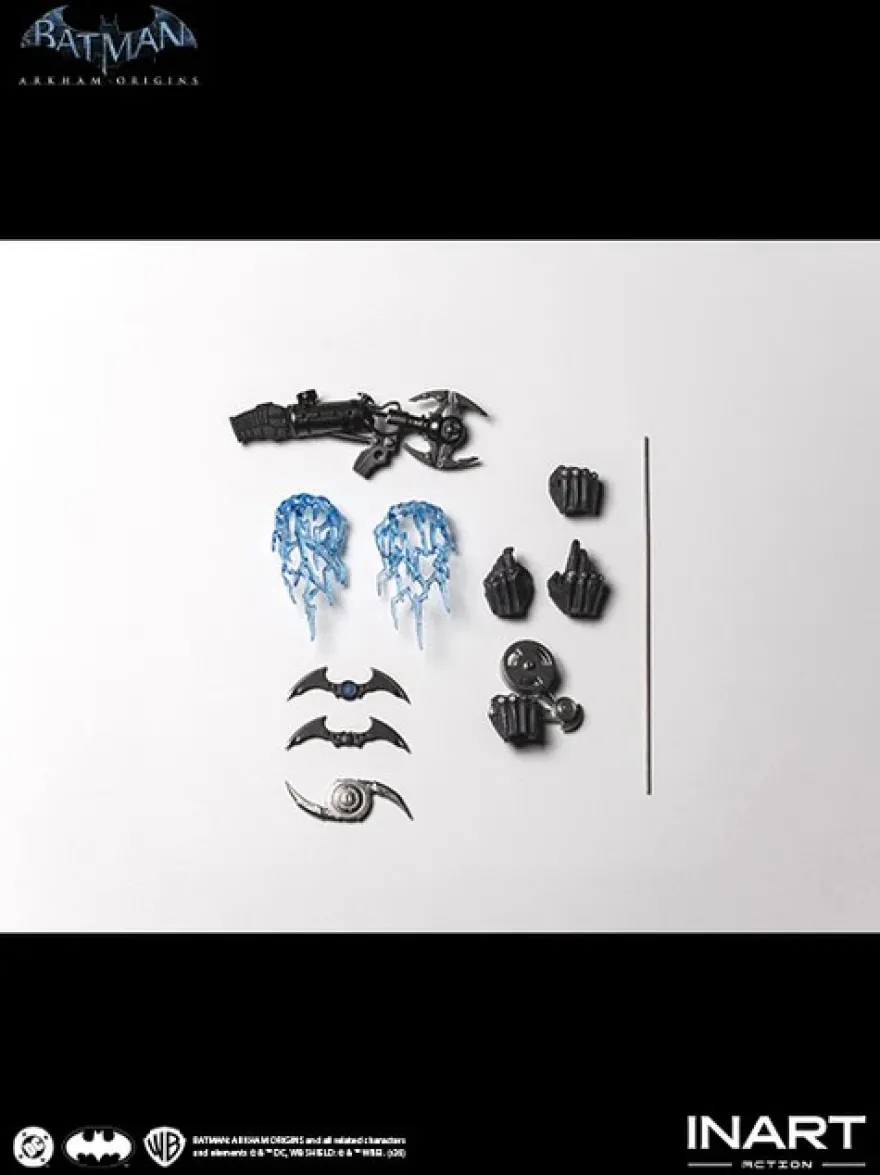 Batman Arkham Origins Batman Battle Damaged Version 1/12 Actionfigur