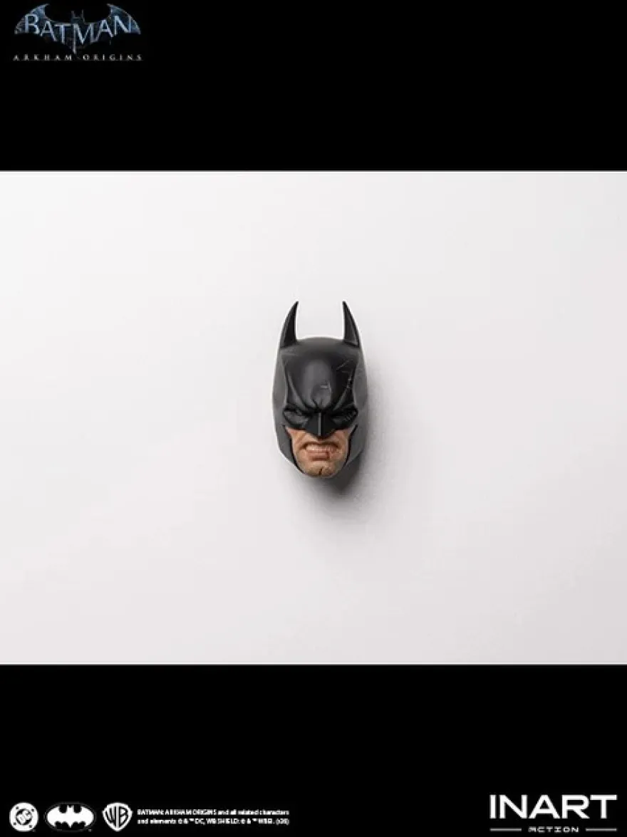 Batman Arkham Origins Batman Battle Damaged Version 1/12 Actionfigur