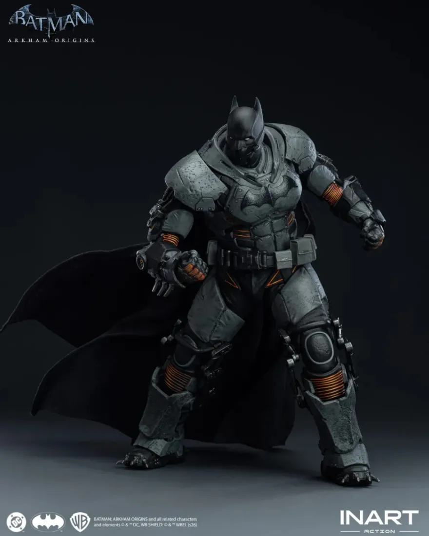 Batman Arkham Origins Batman (xe Suit) 1/12 Actionfigur