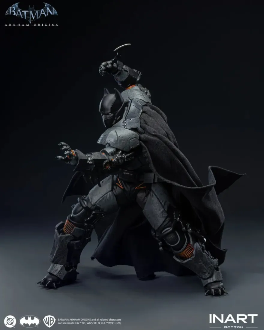 Batman Arkham Origins Batman (xe Suit) 1/12 Actionfigur