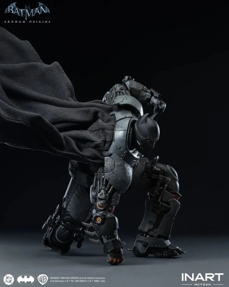 Batman Arkham Origins Batman (xe Suit) 1/12 Actionfigur