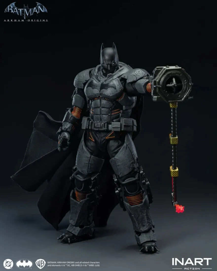 Batman Arkham Origins Batman (xe Suit) 1/12 Actionfigur