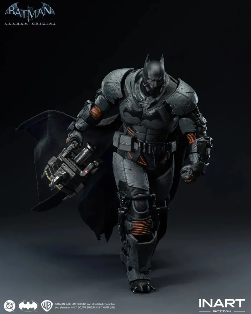 Batman Arkham Origins Batman (xe Suit) 1/12 Actionfigur