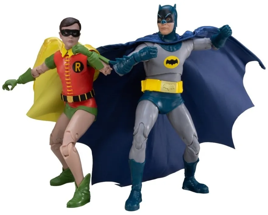 Batman Classic TV Series DC Multiverse McFarlane Collector Edition Actionfiguren 2er-Pack