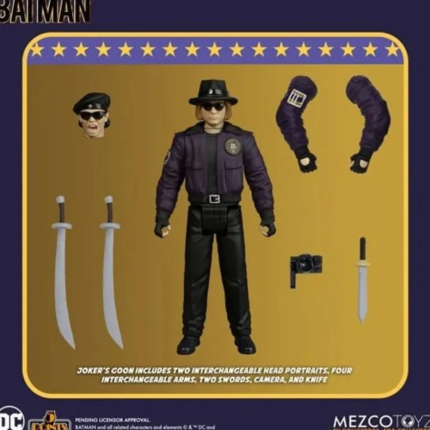 Batman 1989 5 Points Actionfigur 9,5 cm Jokers Handlanger