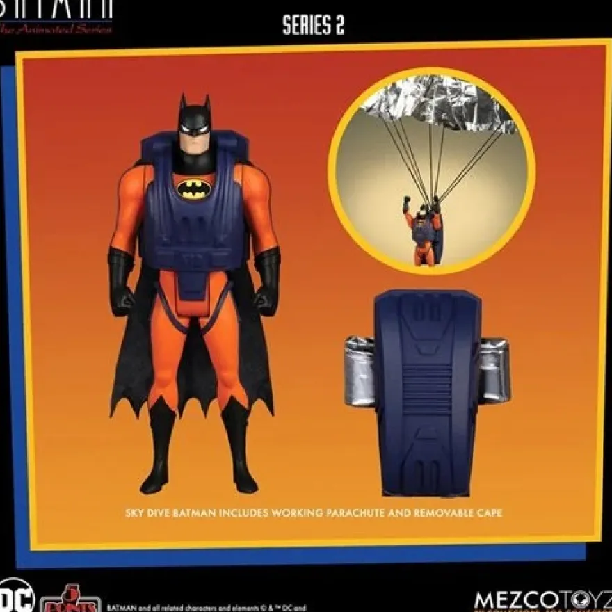 Batman The Animated Series 5 Points Actionfiguren 9,5 cm 4er-Set