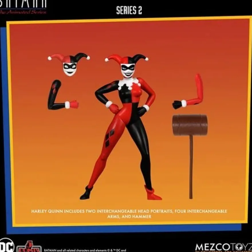Batman The Animated Series 5 Points Actionfiguren 9,5 cm 4er-Set