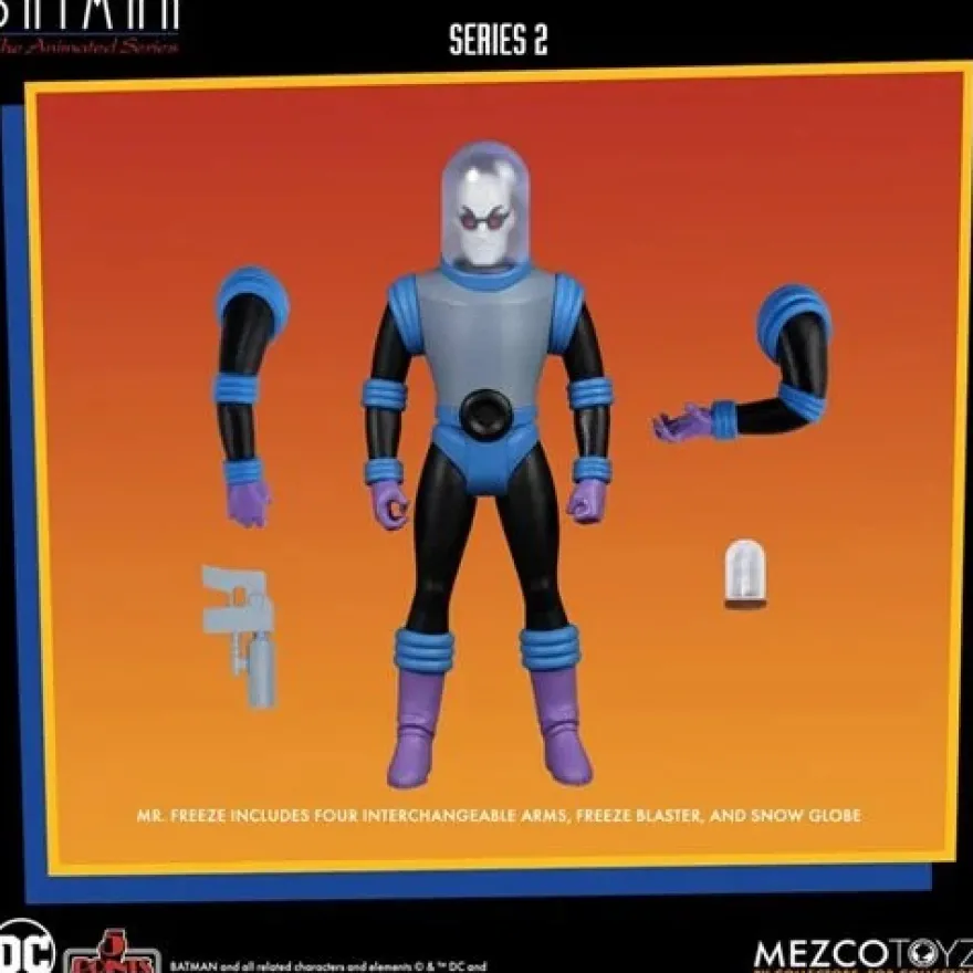 Batman The Animated Series 5 Points Actionfiguren 9,5 cm 4er-Set