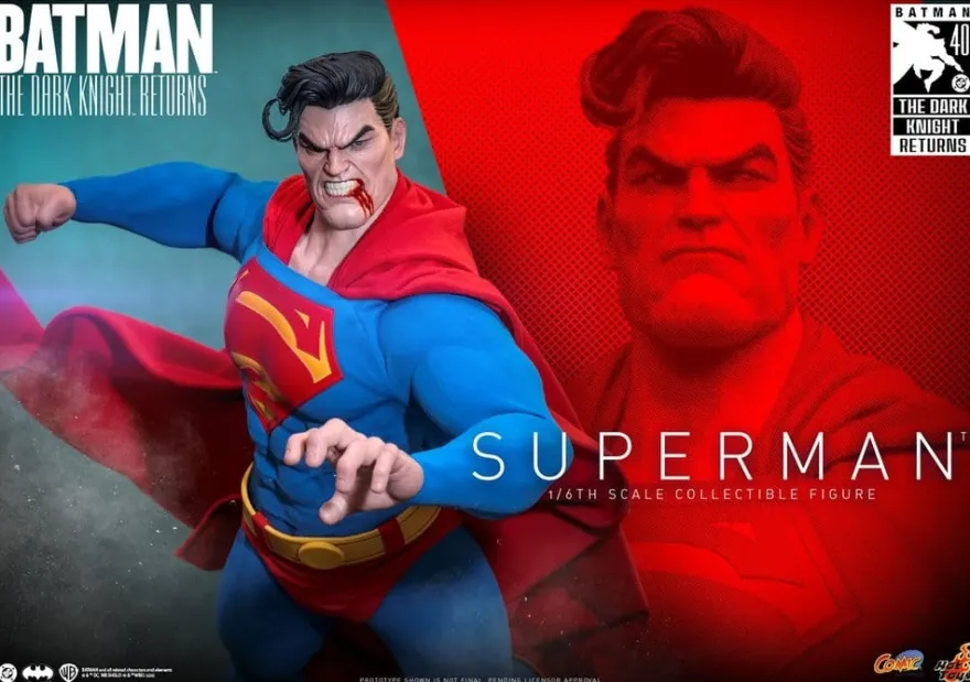 Batman: The Dark Knight Returns Comic Masterpiece Actionfigur 1/6 Superman 34 cm