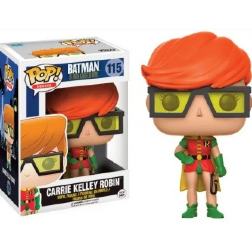 Batman The Dark Knight Returns Funko Pop! Vinylfigur Carrie Kelley Robin 115 Exclusive