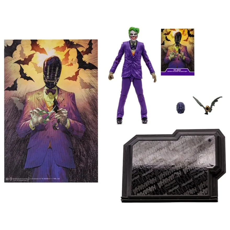 Batman & The Joker: The Deadly Duo DC Multiverse Actionfigur The Joker (Gold Label) 18 cm